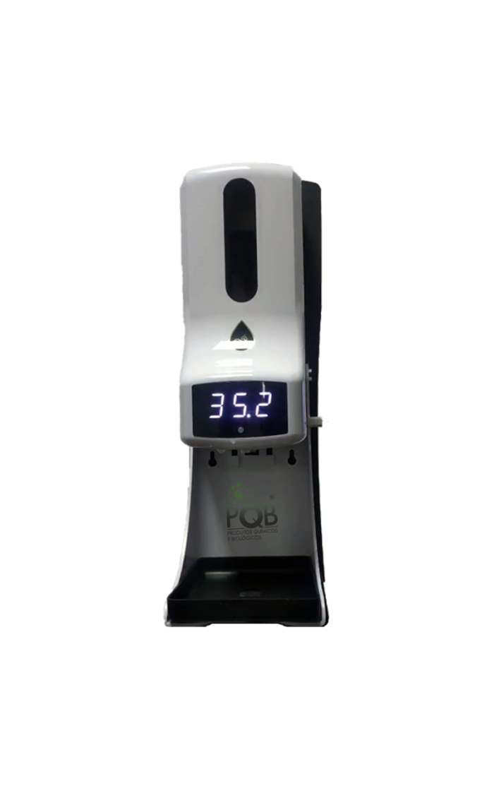 DcT 1.0 Pro - Dispensador de álcool gel com termómetro